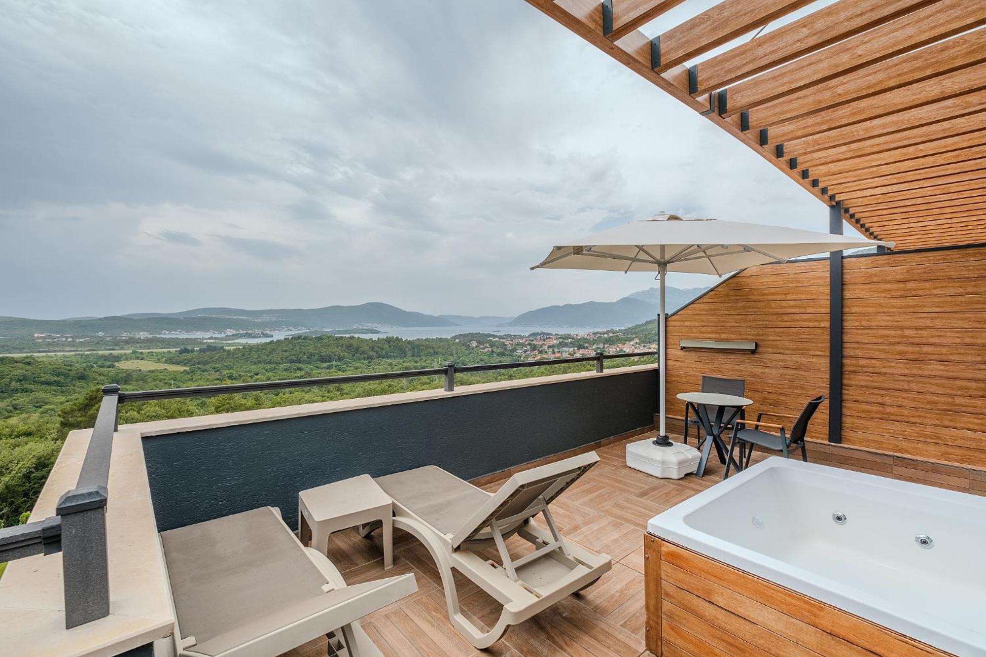 Montenegro Lodge Kavač Chambre photo Rooftop terrace